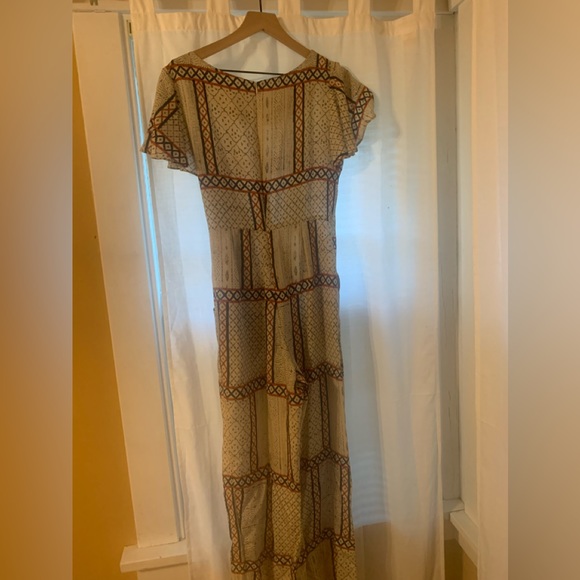 anthropologie letizia jumpsuit / size 4 - Picture 8 of 8
